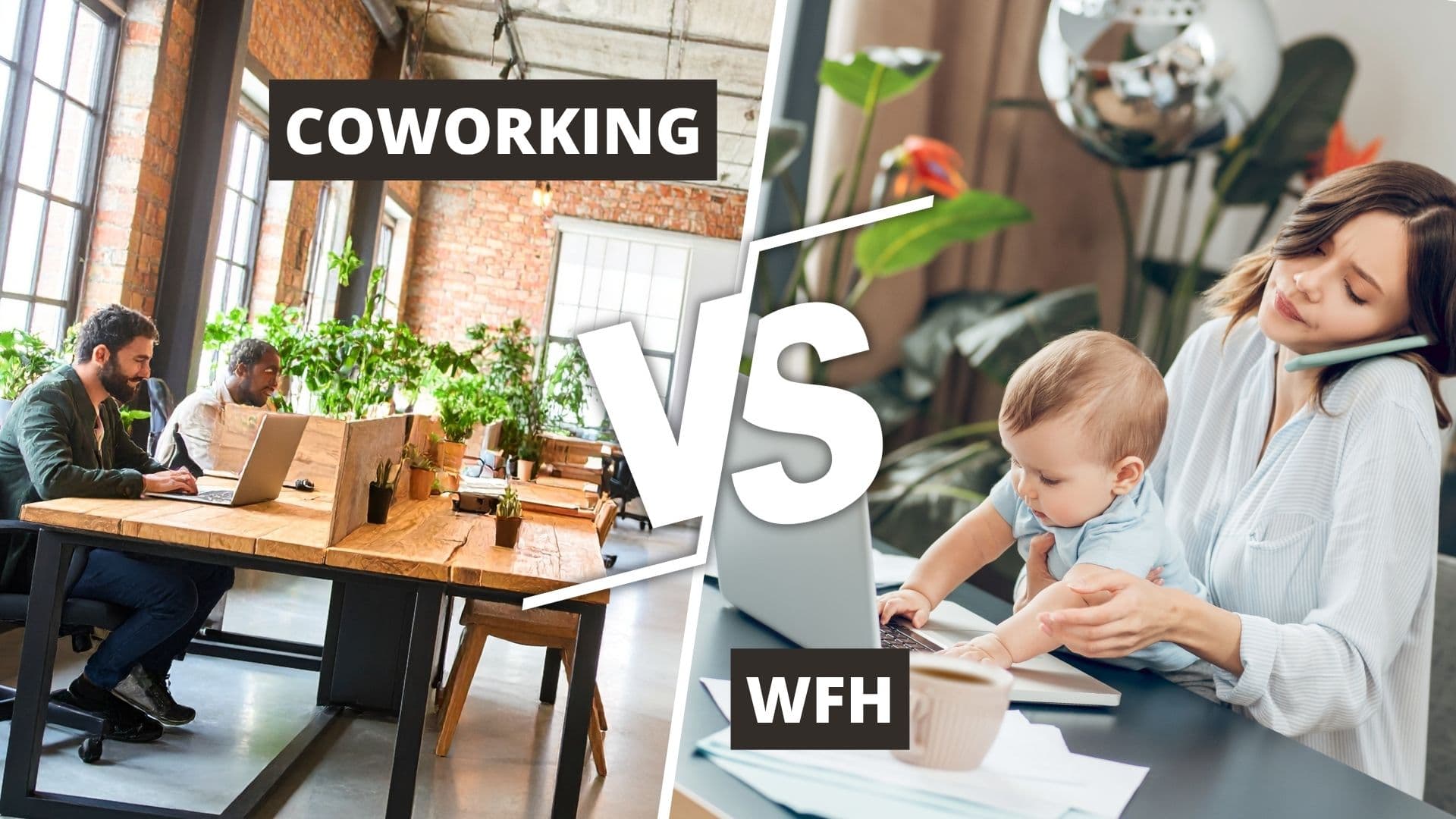 Work From Home vs Working From Co-Working Space – What to Prefer?